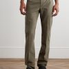 Straight-Leg Stretch-Cotton Gabardine Trousers - FR Straight-Leg Stretch-Cotton Gabardine Trousers - FR