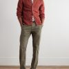 Straight-Leg Stretch-Cotton Gabardine Trousers - OU Straight-Leg Stretch-Cotton Gabardine Trousers - OU