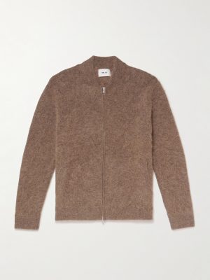 Boris 60012 Alpaca-Blend Zip-Up Cardigan Boris 60012 Alpaca-Blend Zip-Up Cardigan