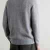 Lee 6598 Merino Wool-Blend Cardigan - BK