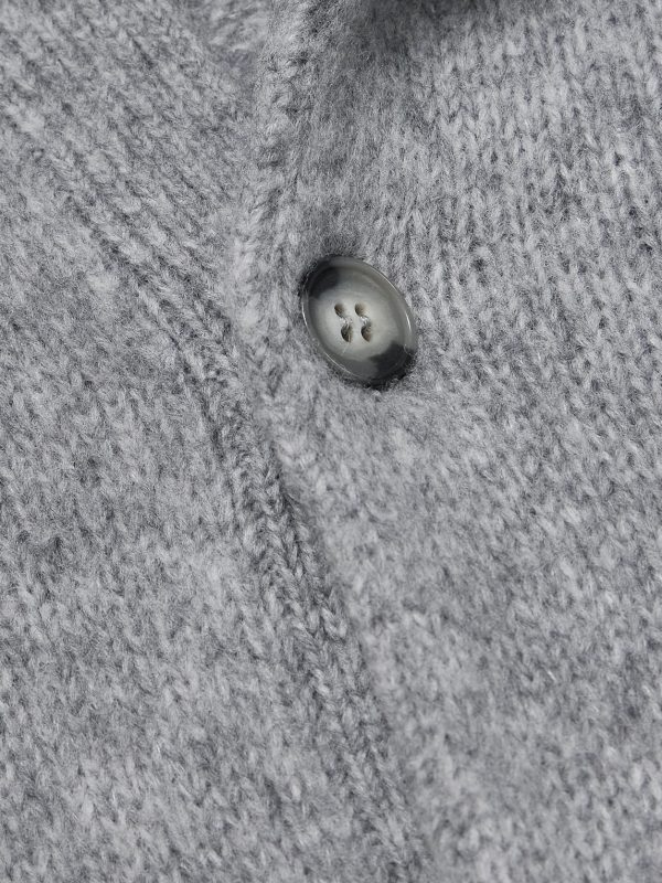 Lee 6598 Merino Wool-Blend Cardigan - CU