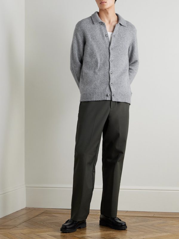 Lee 6598 Merino Wool-Blend Cardigan - OU