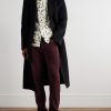 Slim-Fit Straight-Leg Cotton-Corduroy Trousers - OU Slim-Fit Straight-Leg Cotton-Corduroy Trousers - OU