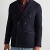 Brando Double-Breasted Cashmere Blazer - FR Brando Double-Breasted Cashmere Blazer - FR