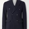 Brando Double-Breasted Cashmere Blazer Brando Double-Breasted Cashmere Blazer