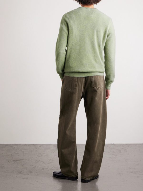 Kane Brushed-Cashmere Sweater - BK