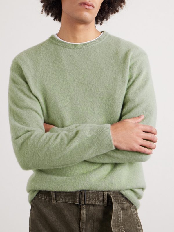Kane Brushed-Cashmere Sweater - CU
