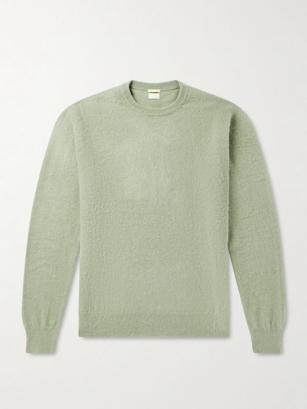 Kane Brushed-Cashmere Sweater