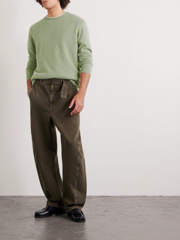 Kane Brushed-Cashmere Sweater - OU
