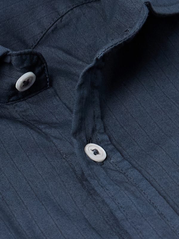 Striped Cotton Shirt - CU Striped Cotton Shirt - CU