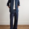 Striped Cotton Shirt - OU Striped Cotton Shirt - OU