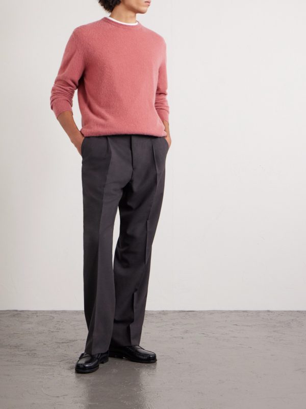 Kane Brushed-Cashmere Sweater - OU