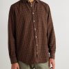 Canary Checked Cotton-Flannel Shirt - FR Canary Checked Cotton-Flannel Shirt - FR