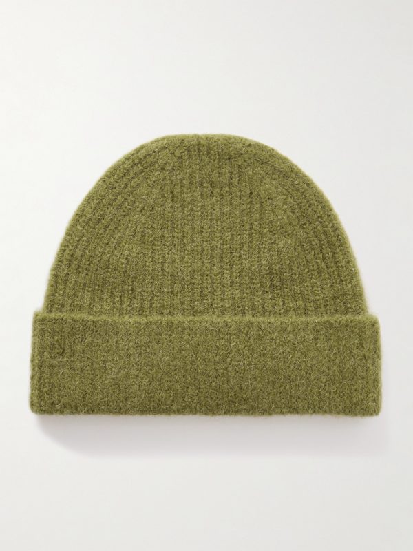Boris 60012 Ribbed Alpaca-Blend Beanie