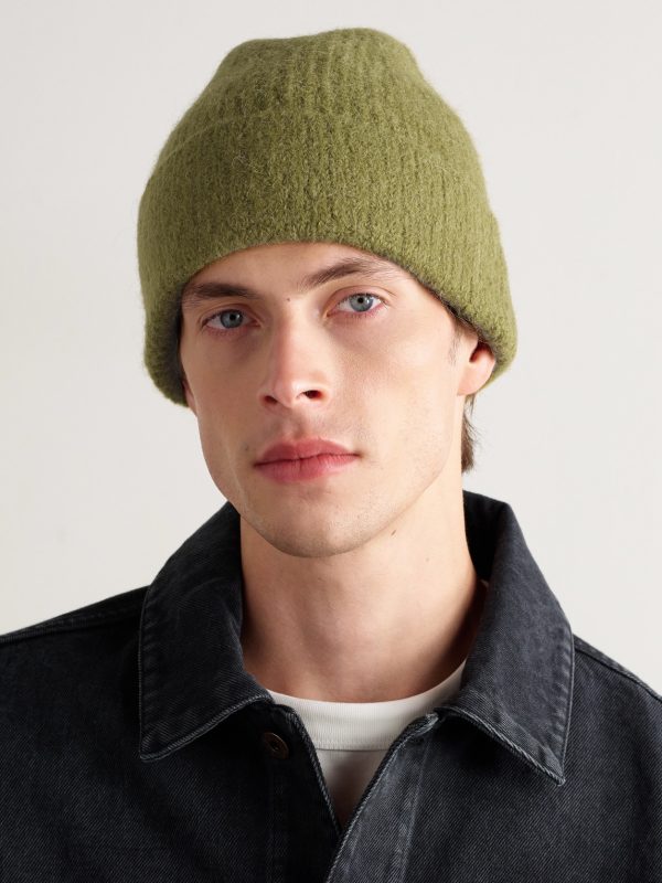 Boris 60012 Ribbed Alpaca-Blend Beanie - OU