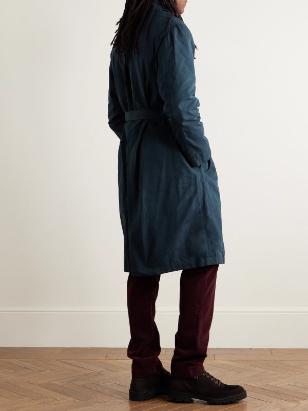 Mustang Woven Trench Coat - BK Mustang Woven Trench Coat - BK