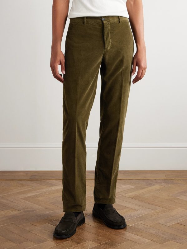 Sand Unstructured Cotton-Corduroy Suit - E2 Sand Unstructured Cotton-Corduroy Suit - E2