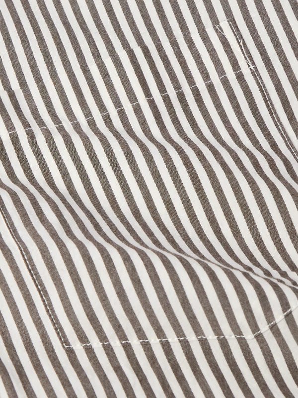Colby 50009 Striped Organic Cotton-Poplin Shirt - CU Colby 50009 Striped Organic Cotton-Poplin Shirt - CU