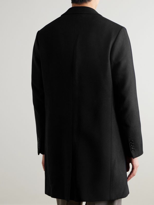 Austin 8225 Virgin Wool-Blend Coat - BK Austin 8225 Virgin Wool-Blend Coat - BK