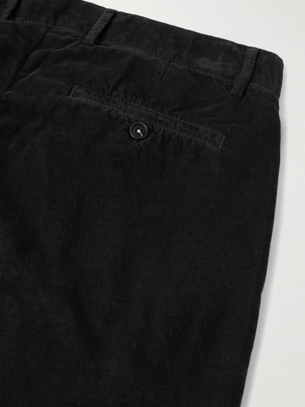 Straight-Leg Cotton-Corduroy Trousers - CU Straight-Leg Cotton-Corduroy Trousers - CU
