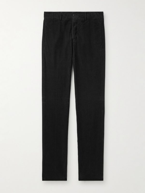 Straight-Leg Cotton-Corduroy Trousers Straight-Leg Cotton-Corduroy Trousers