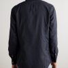 Genova Cutaway-Collar Cotton-Chambray Shirt - BK Genova Cutaway-Collar Cotton-Chambray Shirt - BK
