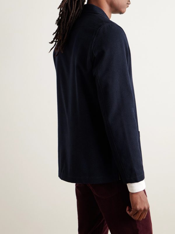 Florida Wool, Silk and Cashmere-Blend Chore Jacket - BK Florida Wool, Silk and Cashmere-Blend Chore Jacket - BK