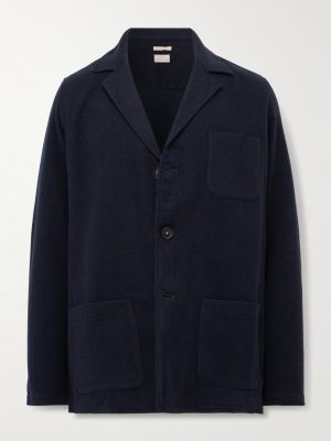 Florida Wool, Silk and Cashmere-Blend Chore Jacket Florida Wool, Silk and Cashmere-Blend Chore Jacket