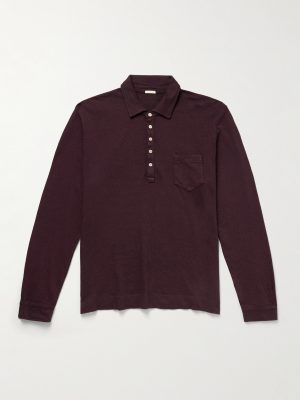 Cotton-Blend Polo Shirt