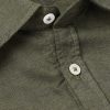 Genova Cutaway-Collar Cotton-Chambray Shirt - CU Genova Cutaway-Collar Cotton-Chambray Shirt - CU