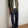 Genova Cutaway-Collar Cotton-Chambray Shirt - OU Genova Cutaway-Collar Cotton-Chambray Shirt - OU