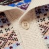 Robbie Fair Isle Wool-Blend Polo Sweater - CU