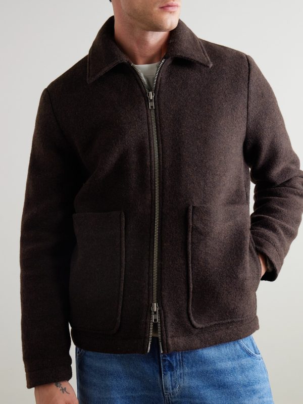 Gael 8267 Brushed Wool-Blend Jacket - FR Gael 8267 Brushed Wool-Blend Jacket - FR