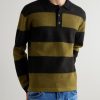 Rugby 60017 Striped Wool Polo Shirt - FR Rugby 60017 Striped Wool Polo Shirt - FR