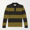 Rugby 60017 Striped Wool Polo Shirt Rugby 60017 Striped Wool Polo Shirt