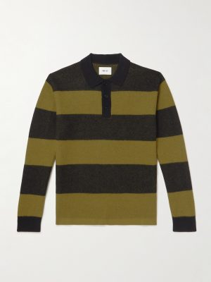 Rugby 60017 Striped Wool Polo Shirt Rugby 60017 Striped Wool Polo Shirt