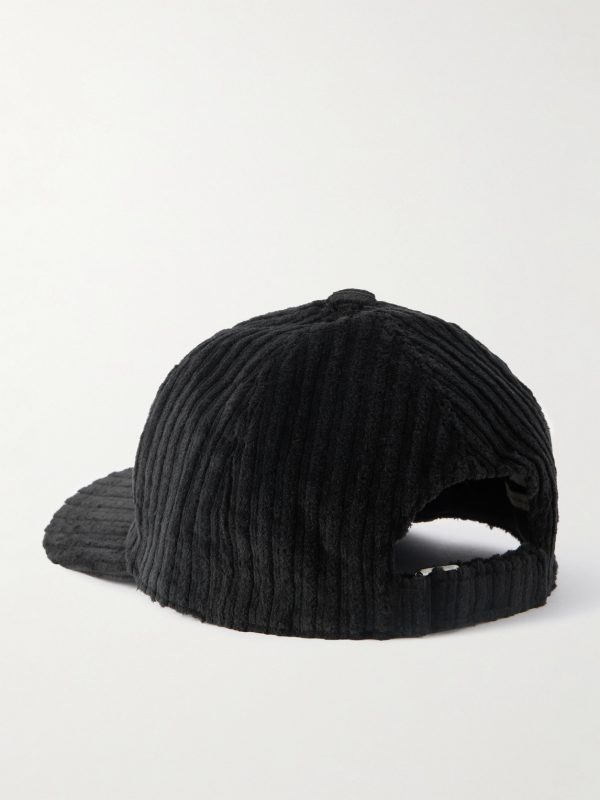 Chance Logo-Embroidered Cotton-Blend Corduroy Baseball Cap - BK Chance Logo-Embroidered Cotton-Blend Corduroy Baseball Cap - BK