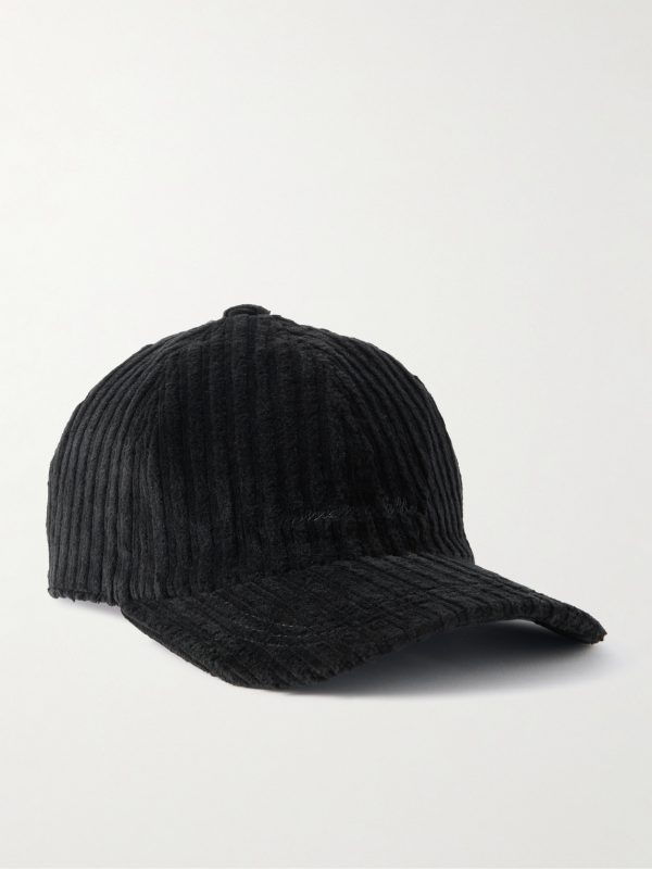 Chance Logo-Embroidered Cotton-Blend Corduroy Baseball Cap Chance Logo-Embroidered Cotton-Blend Corduroy Baseball Cap