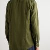 Canary Herringbone Cotton-Blend Flannel Shirt - BK Canary Herringbone Cotton-Blend Flannel Shirt - BK