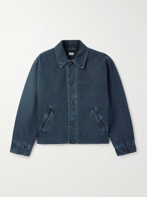 Cadillac Padded Cotton-Canvas Jacket