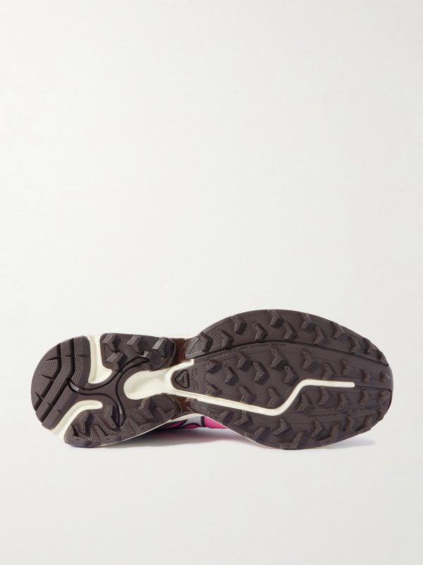 XT-WHISPER Rubber-Trimmed Mesh Sneakers - E1 XT-WHISPER Rubber-Trimmed Mesh Sneakers - E1