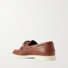 Leather Boat Shoes - BK