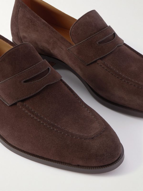 Sergio Walk Suede Penny Loafers - CU