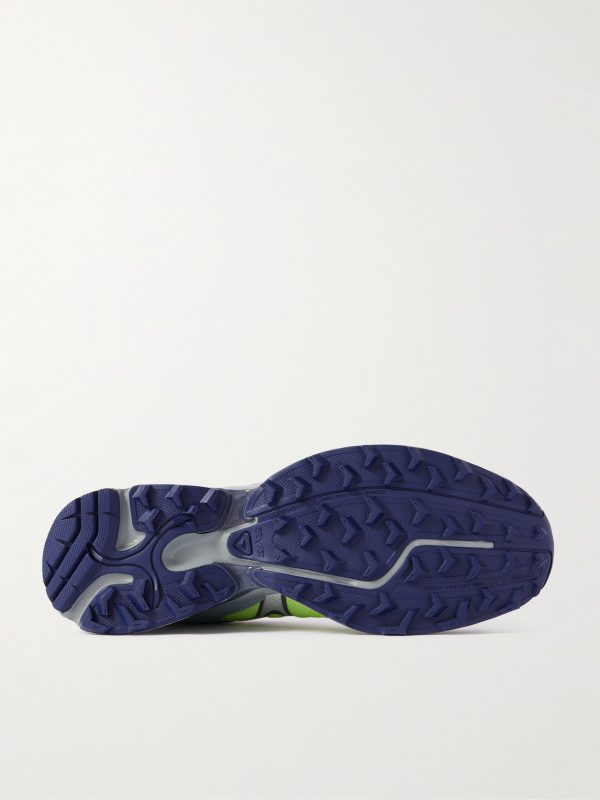 XT-WHISPER Rubber-Trimmed Mesh Sneakers - E1 XT-WHISPER Rubber-Trimmed Mesh Sneakers - E1