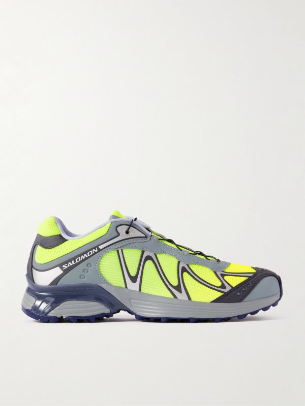 XT-WHISPER Rubber-Trimmed Mesh Sneakers XT-WHISPER Rubber-Trimmed Mesh Sneakers