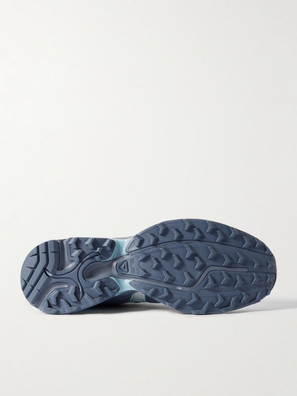 XT-WHISPER Rubber-Trimmed Mesh Sneakers - E1 XT-WHISPER Rubber-Trimmed Mesh Sneakers - E1