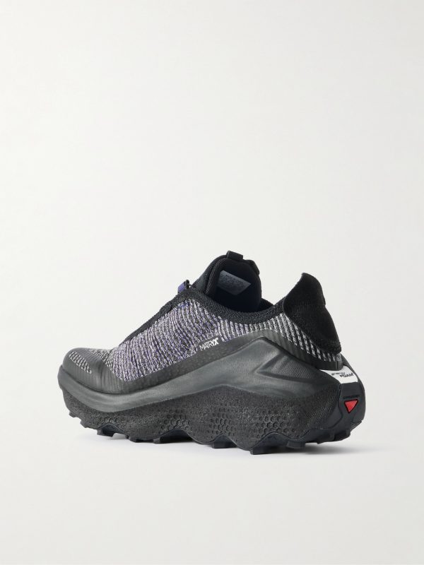 Orava Advanced Rubber, Mesh and Suede-Trimmed MATRYX® Sneakers - BK