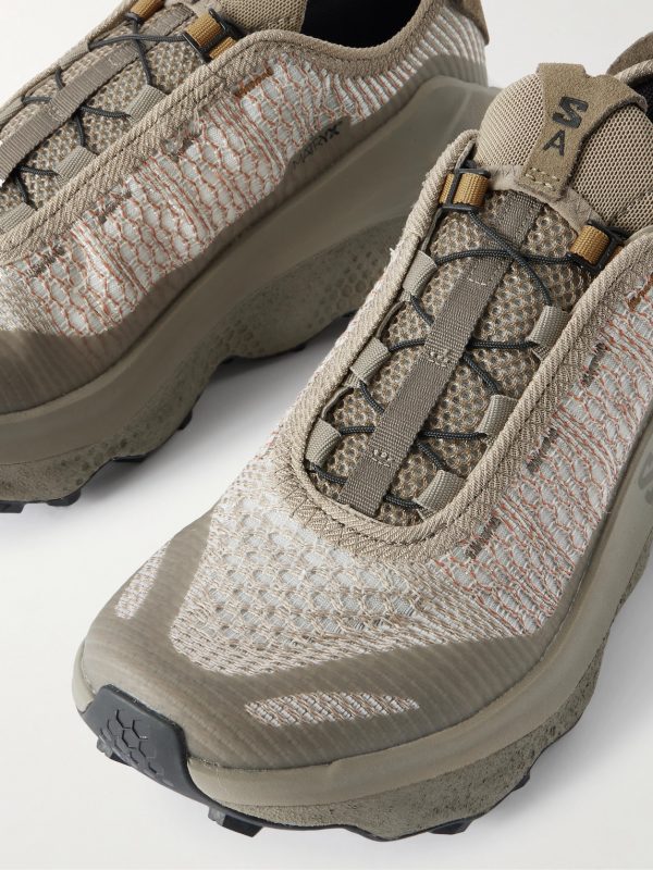 Orava Advanced Rubber, Mesh and Suede-Trimmed MATRYX® Sneakers - CU Orava Advanced Rubber, Mesh and Suede-Trimmed MATRYX® Sneakers - CU