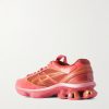 US6-S Gel-Kinetic Fluent Rubber-Trimmed Mesh Sneakers - BK US6-S Gel-Kinetic Fluent Rubber-Trimmed Mesh Sneakers - BK