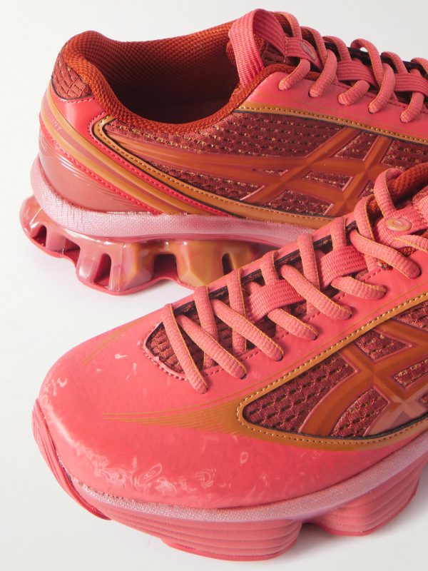 US6-S Gel-Kinetic Fluent Rubber-Trimmed Mesh Sneakers - CU US6-S Gel-Kinetic Fluent Rubber-Trimmed Mesh Sneakers - CU